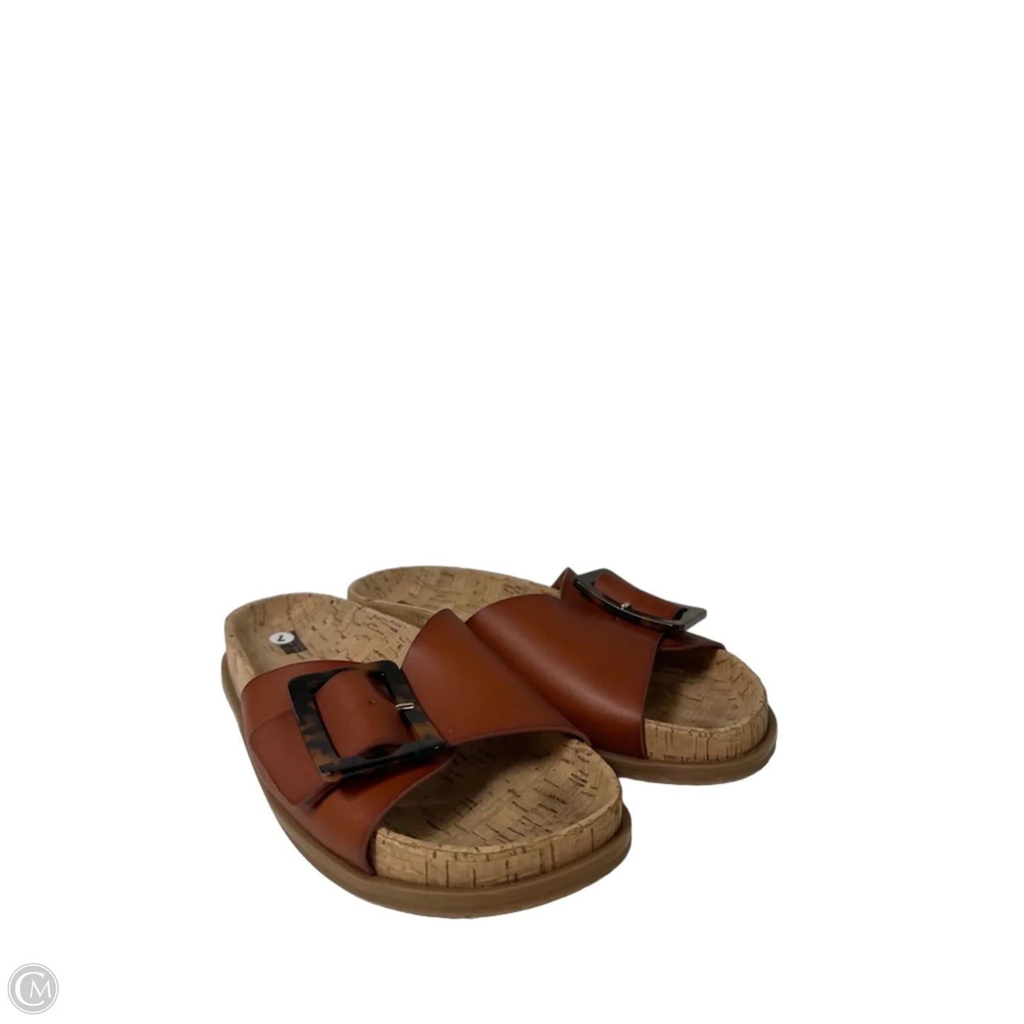 Sandals Flats By Nordstrom In Brown, Size: 7