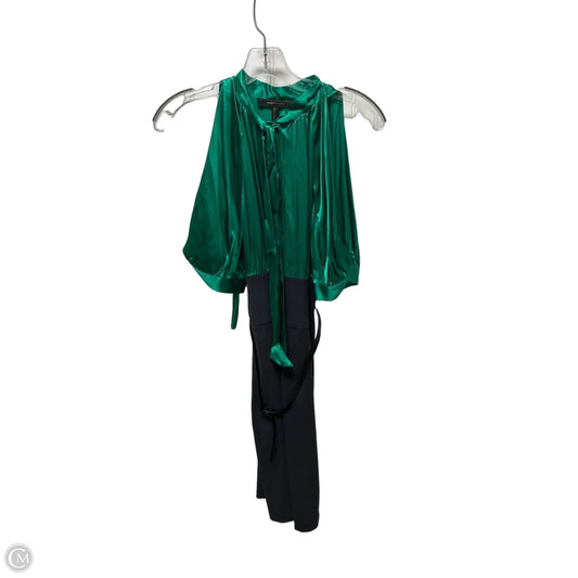 Dress Work By Bcbgmaxazria In Green & Grey, Size: S