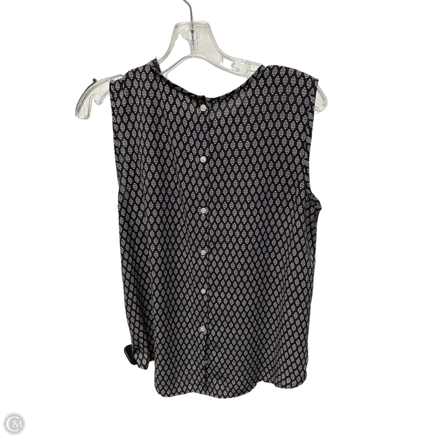 Top Sleeveless Basic By Loft In Navy, Size: S