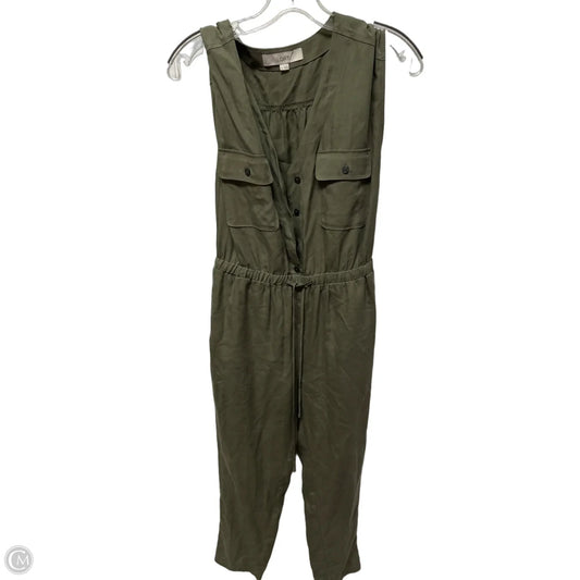 Jumpsuit By Loft In Green, Size: Xs