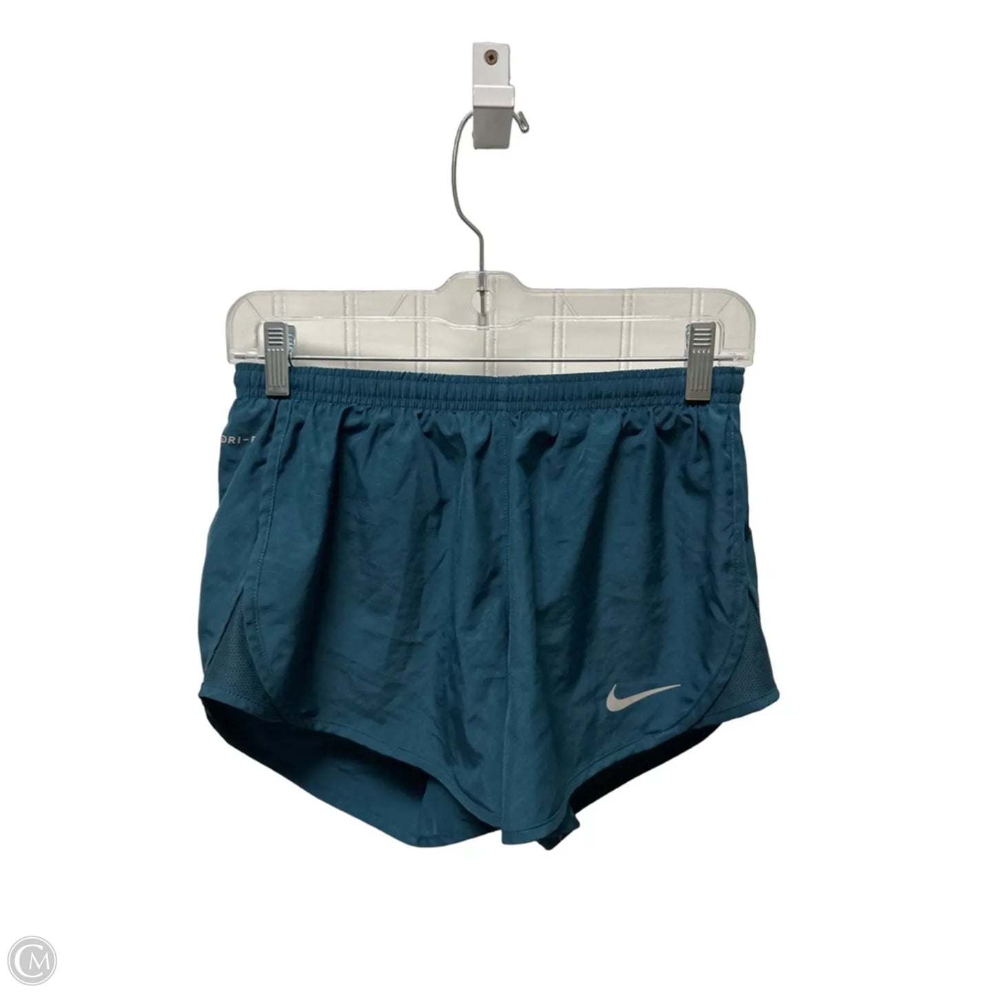 Athletic Shorts By Nike In Teal, Size: Sp