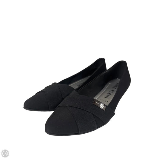 Shoes Flats By Anne Klein In Black, Size: 9