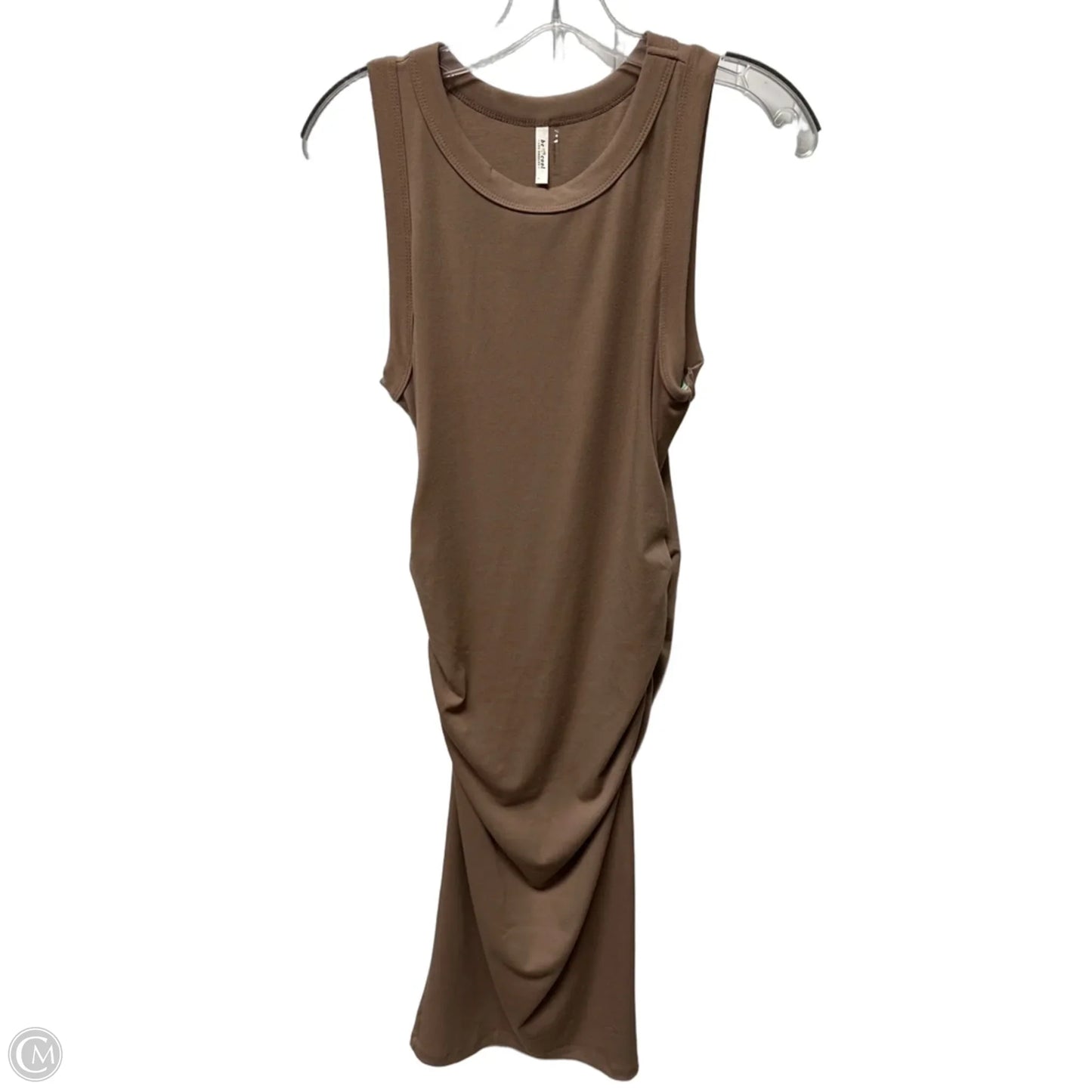 Dress Casual Maxi By Be Cool In Taupe, Size: L