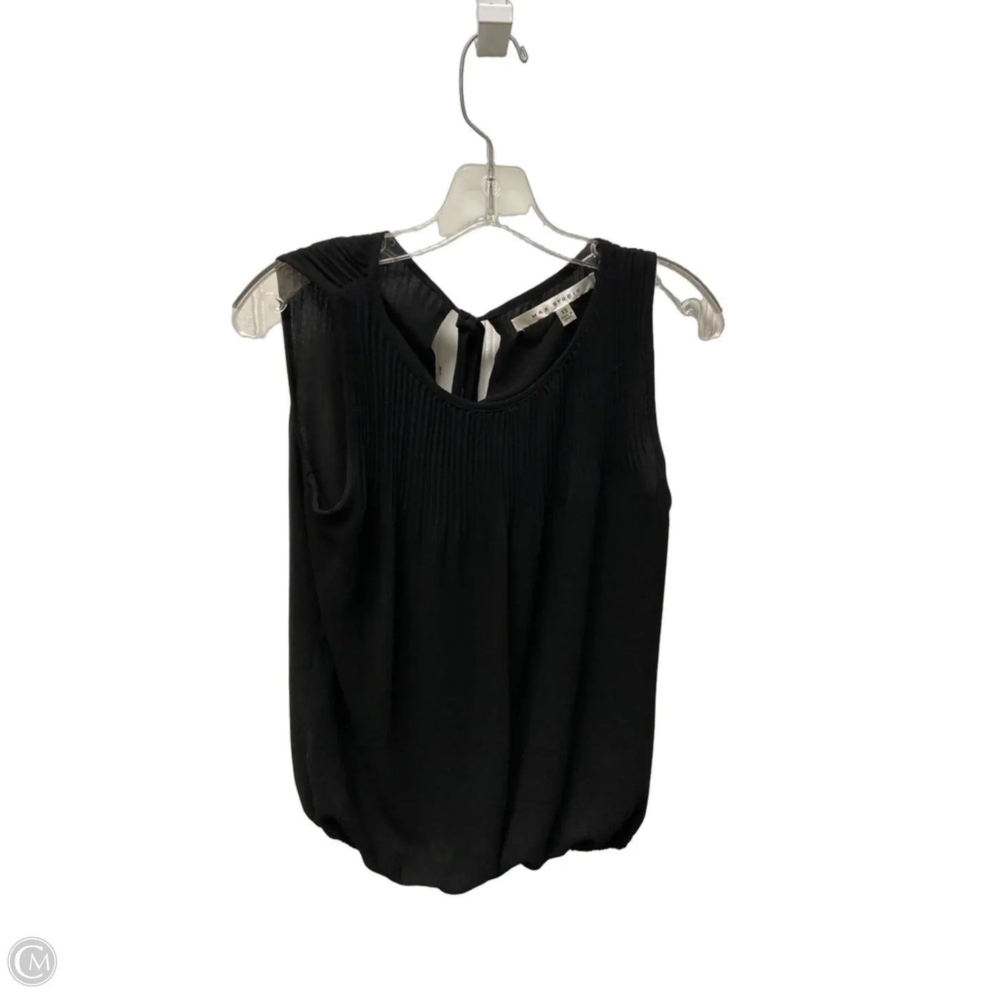 Top Sleeveless By Max Studio In Black, Size: Xs