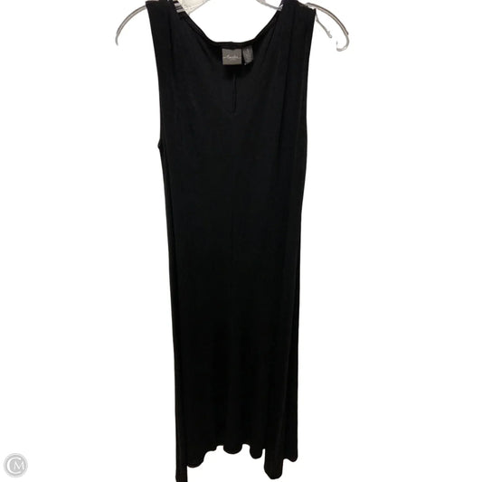 Dress Casual Maxi By Chicos In Black, Size: M