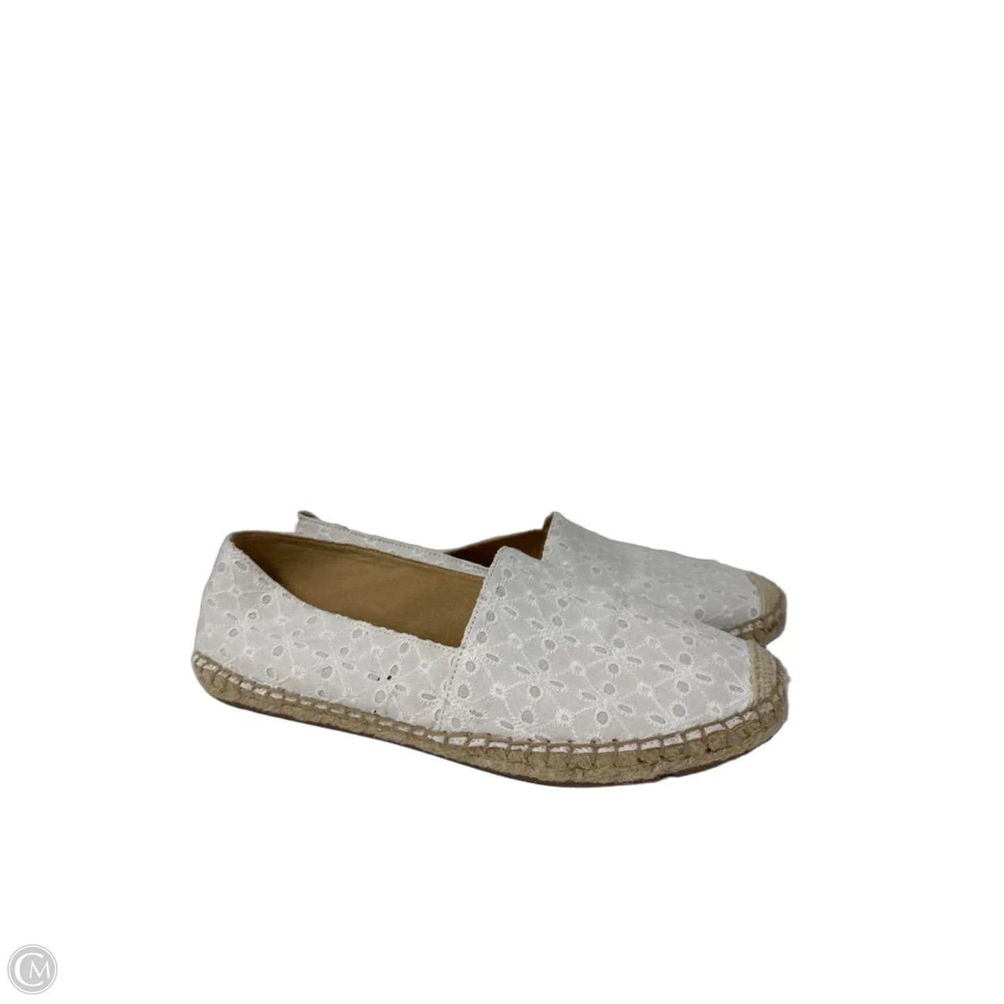 Shoes Flats By Talbots In White, Size: 9