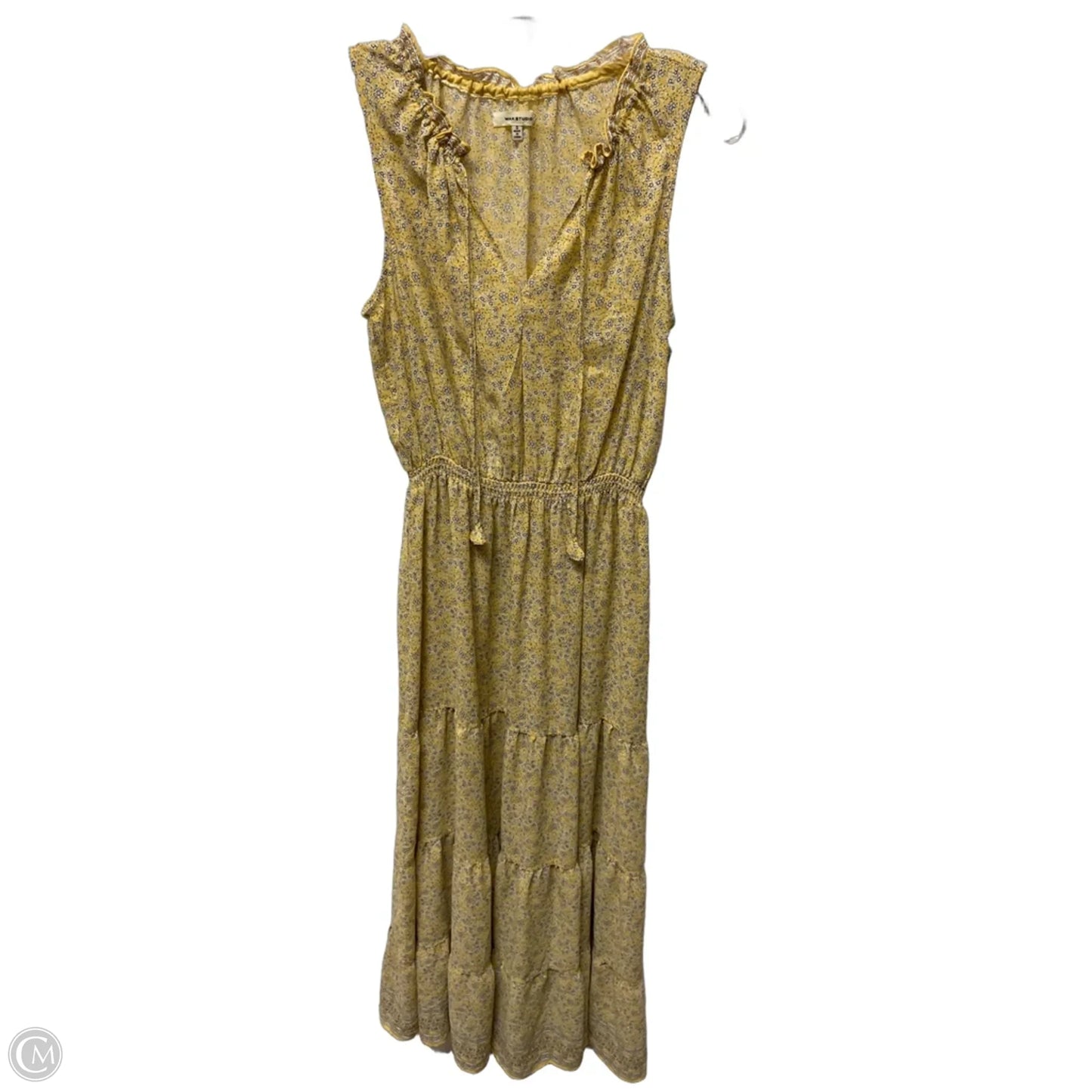 Dress Casual Maxi By Max Studio In Yellow, Size: S