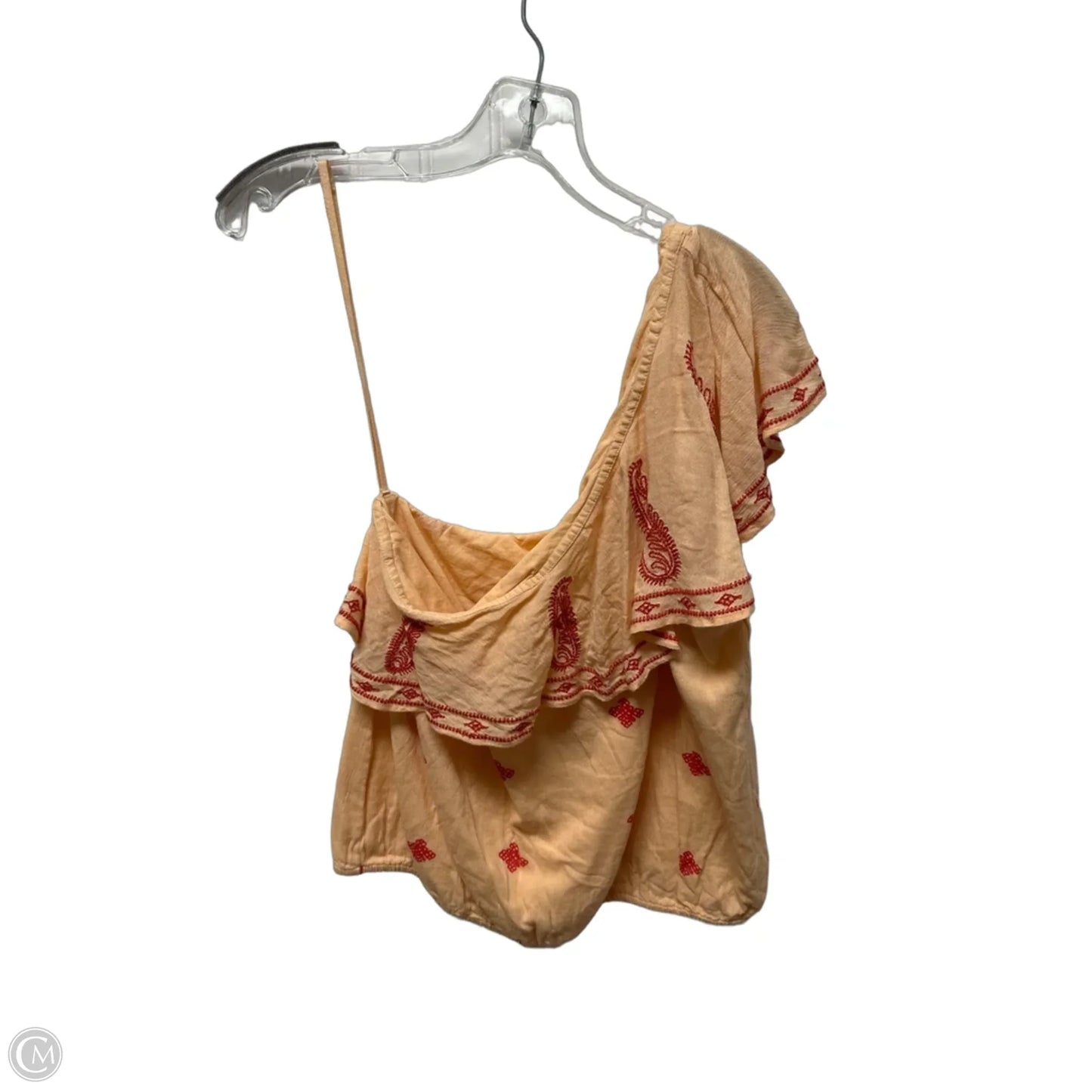 Top Sleeveless By Free People In Orange, Size: M