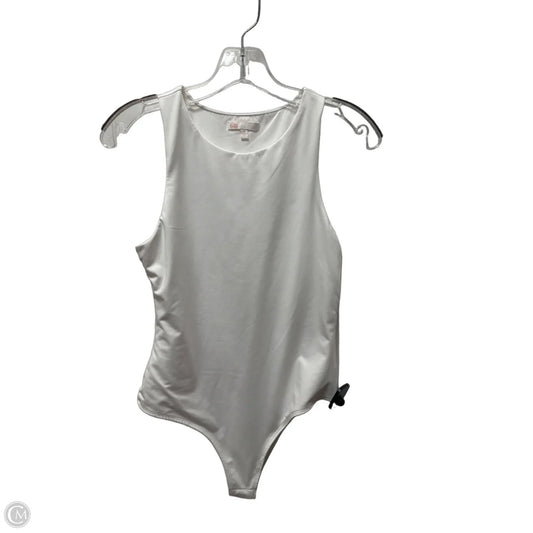 Bodysuit By Gianni Bini In White, Size: M