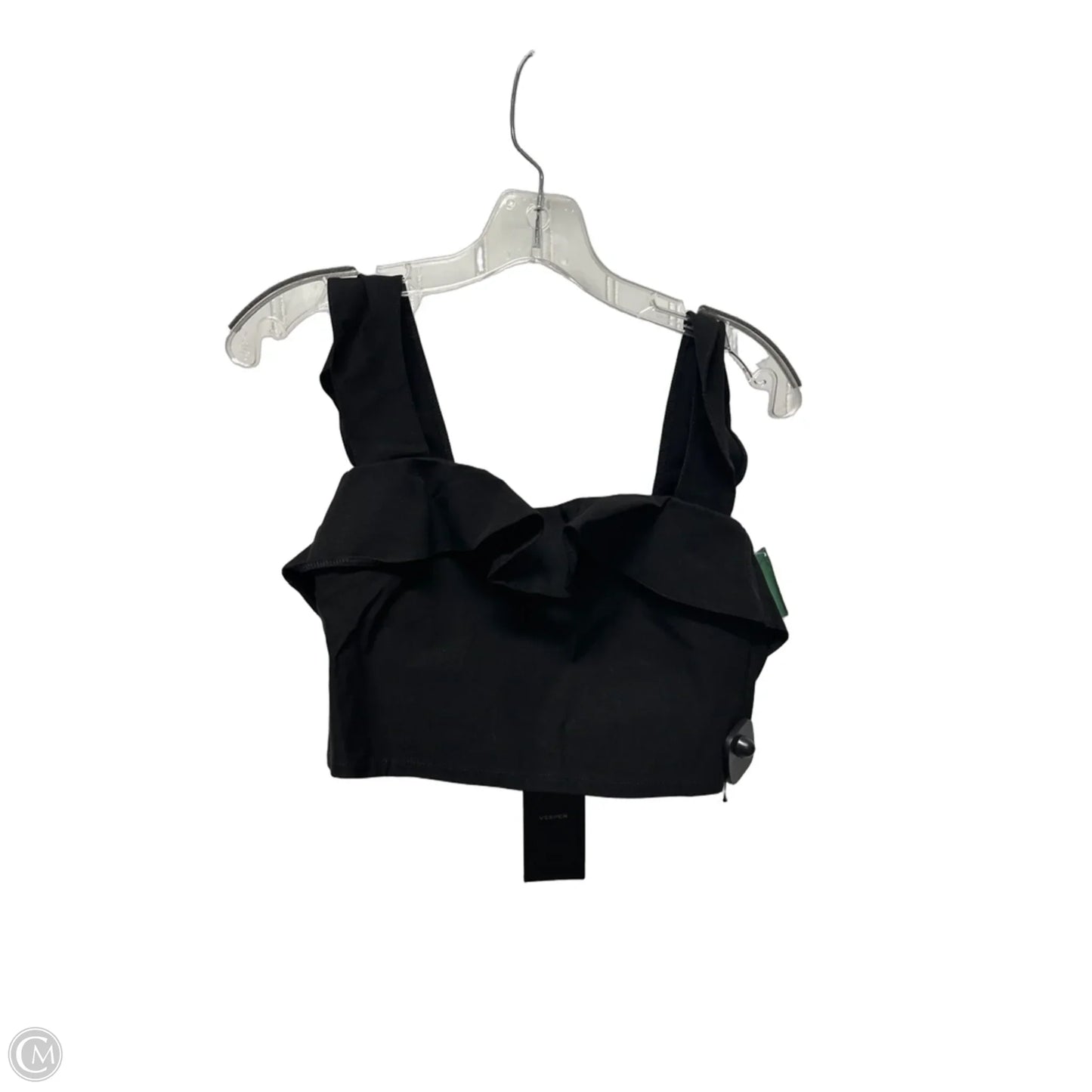 Top Sleeveless By Clothes Mentor In Black, Size: L