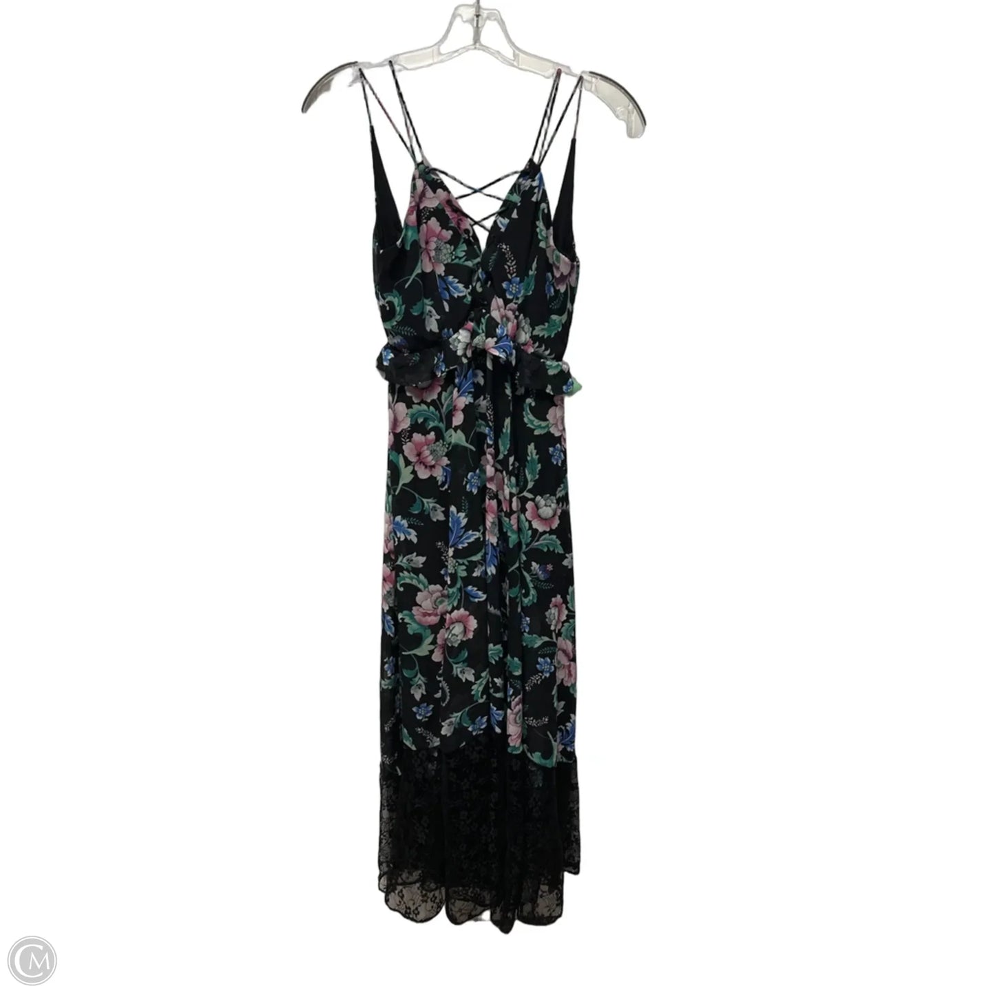 Dress Casual Maxi By Express In Black, Size: Xs