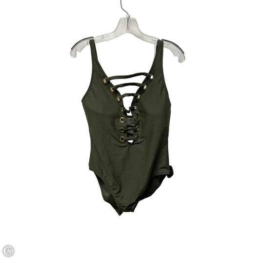 Swimsuit By Bleu In Green, Size: Xl