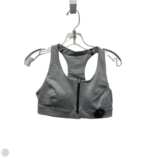 Athletic Bra By Tek Gear In Grey, Size: M