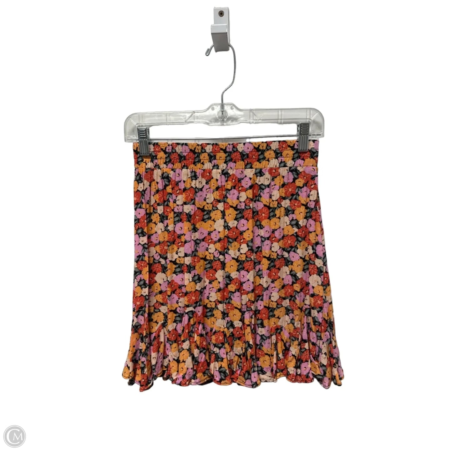 Skirt Mini & Short By Loft In Floral Print, Size: 2