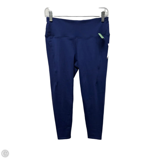 Athletic Leggings By Layer 8 In Blue, Size: M