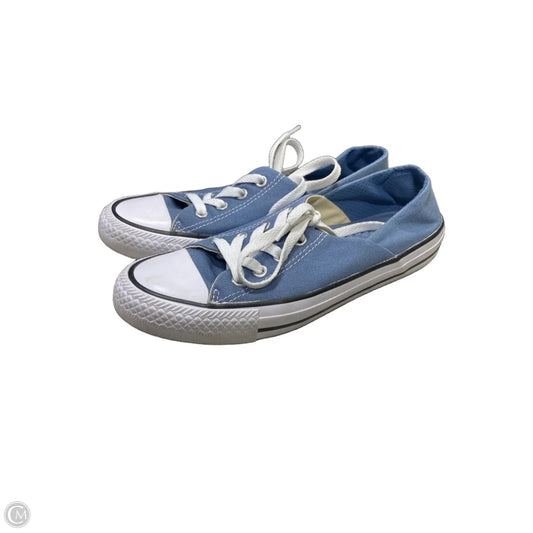 Shoes Sneakers By Converse In Blue & White, Size: 6.5