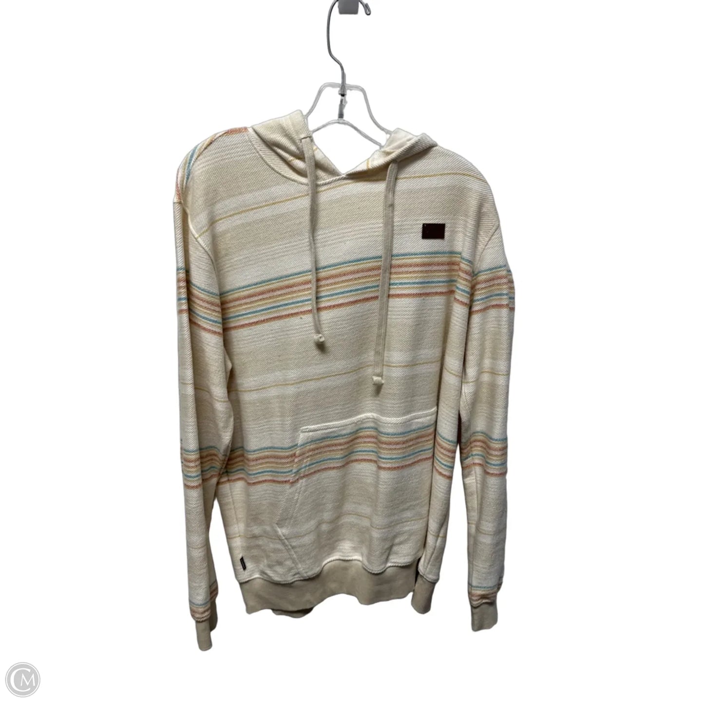 Sweatshirt Hoodie By Oneill In Beige, Size: L
