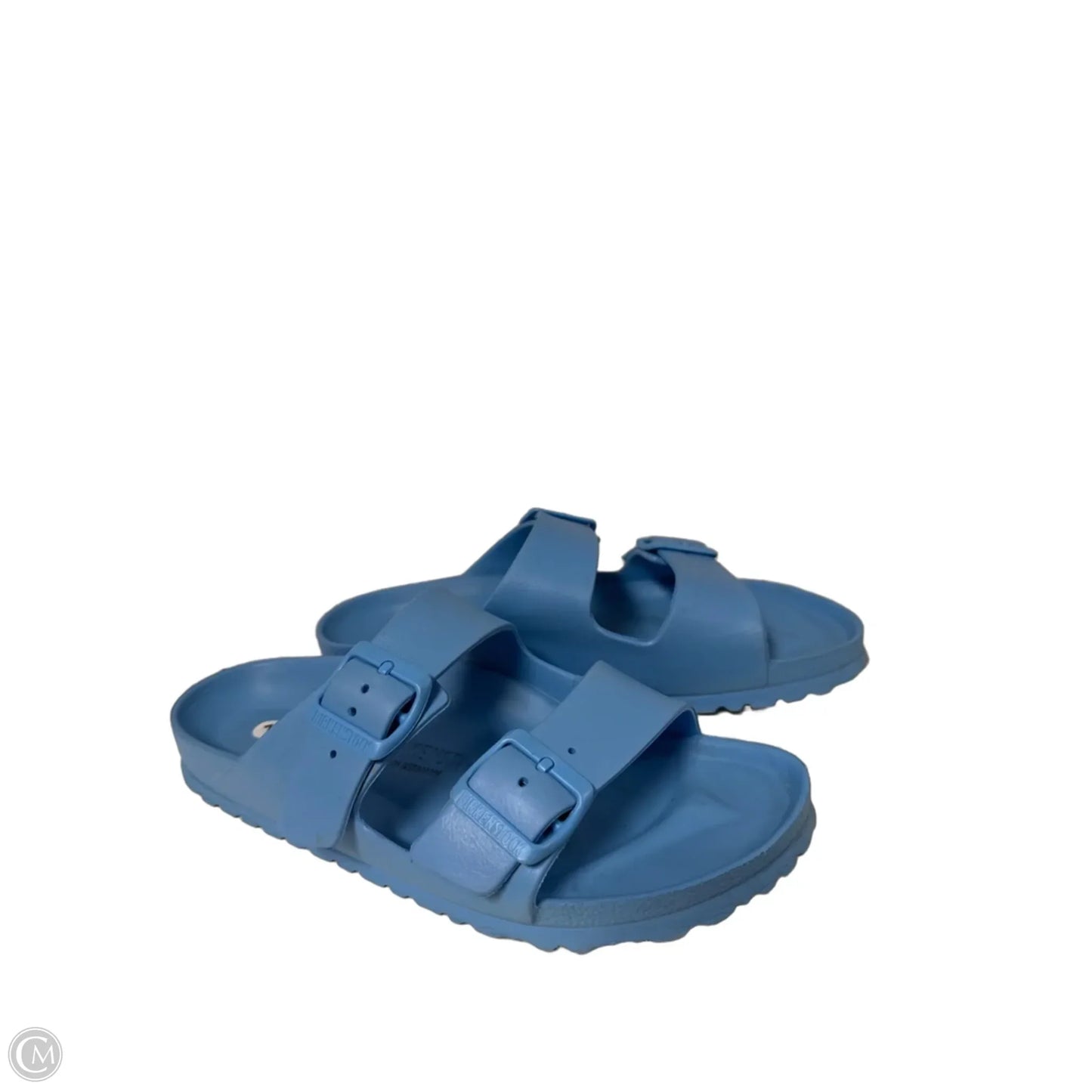 Sandals Flats By Birkenstock In Blue, Size: 7