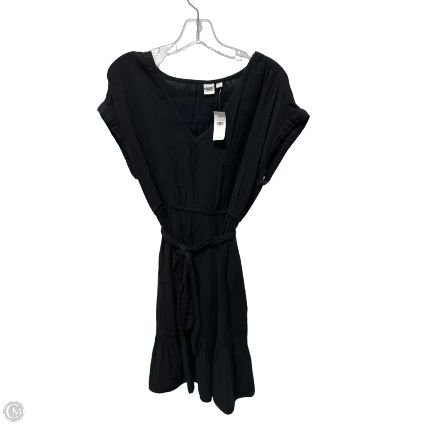 Dress Casual Midi By Gap In Black, Size: L