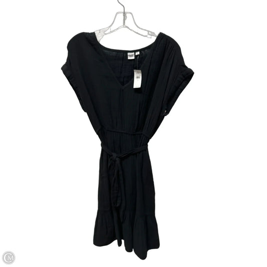 Dress Casual Midi By Gap In Black, Size: L