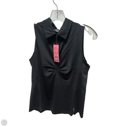 Athletic Tank Top By Clothes Mentor In Black, Size: S