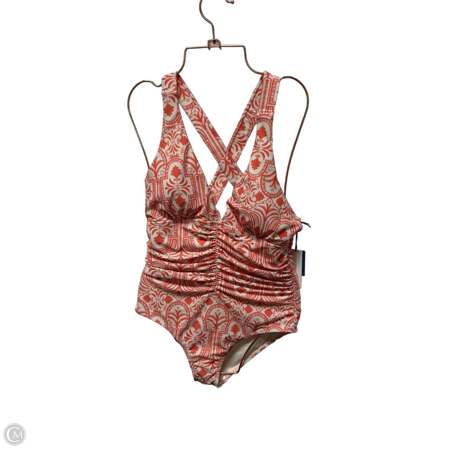 Swimsuit By Caribbean Joe In Orange, Size: M