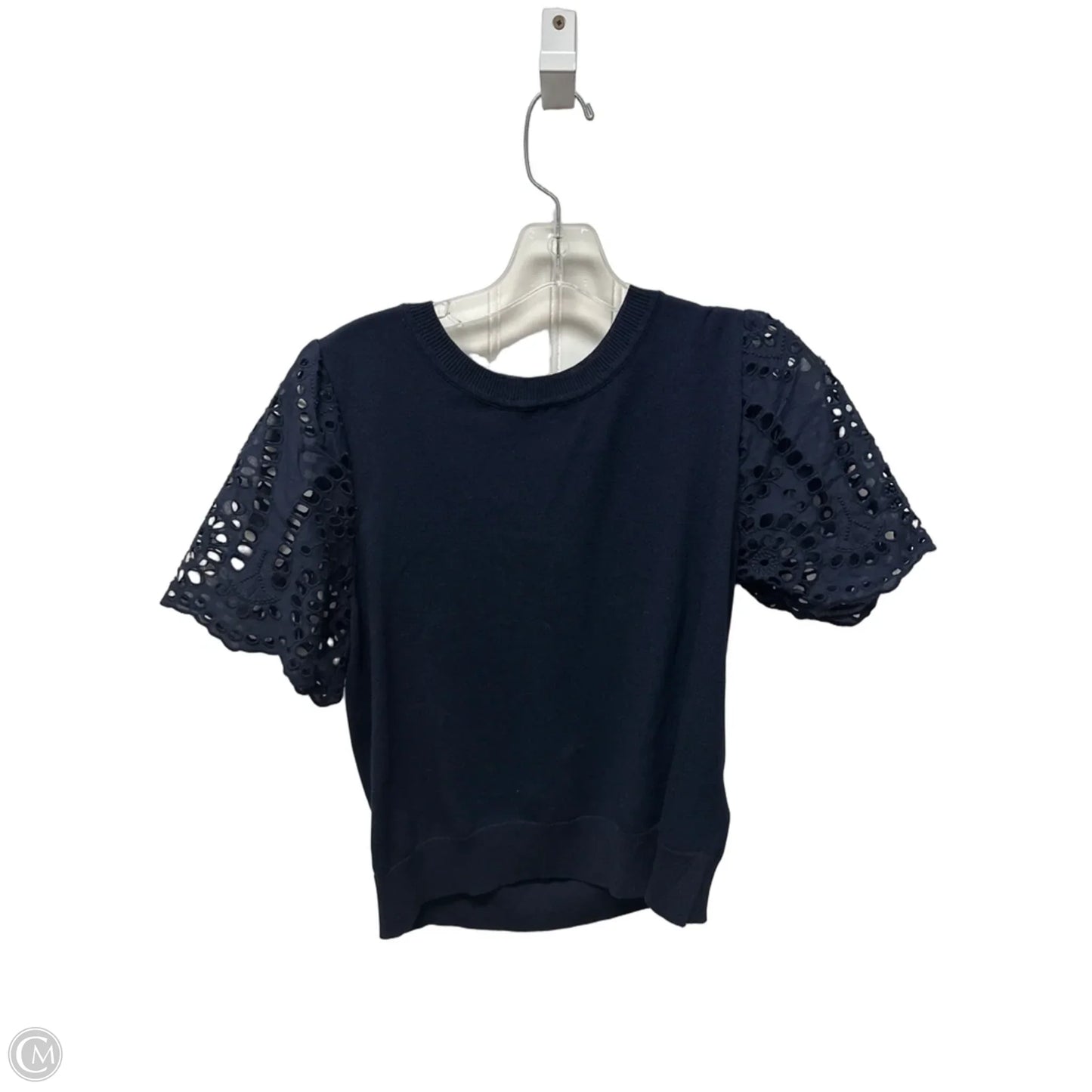 Top Short Sleeve By Nanette By Nanette Lepore In Navy, Size: Sp