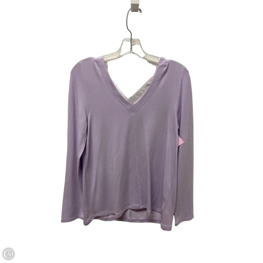 Top Long Sleeve Designer By Lilly Pulitzer In Purple, Size: S