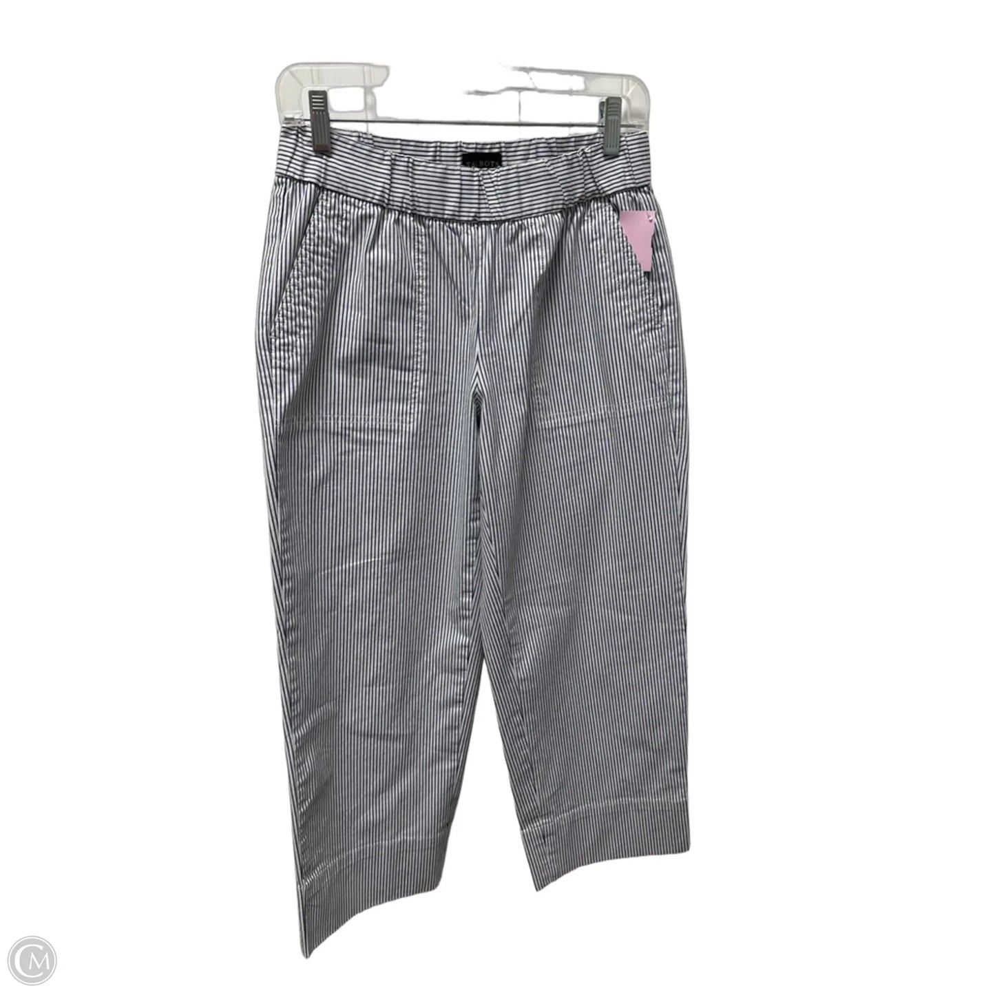 Pants Lounge By Talbots In Striped Pattern, Size: 2