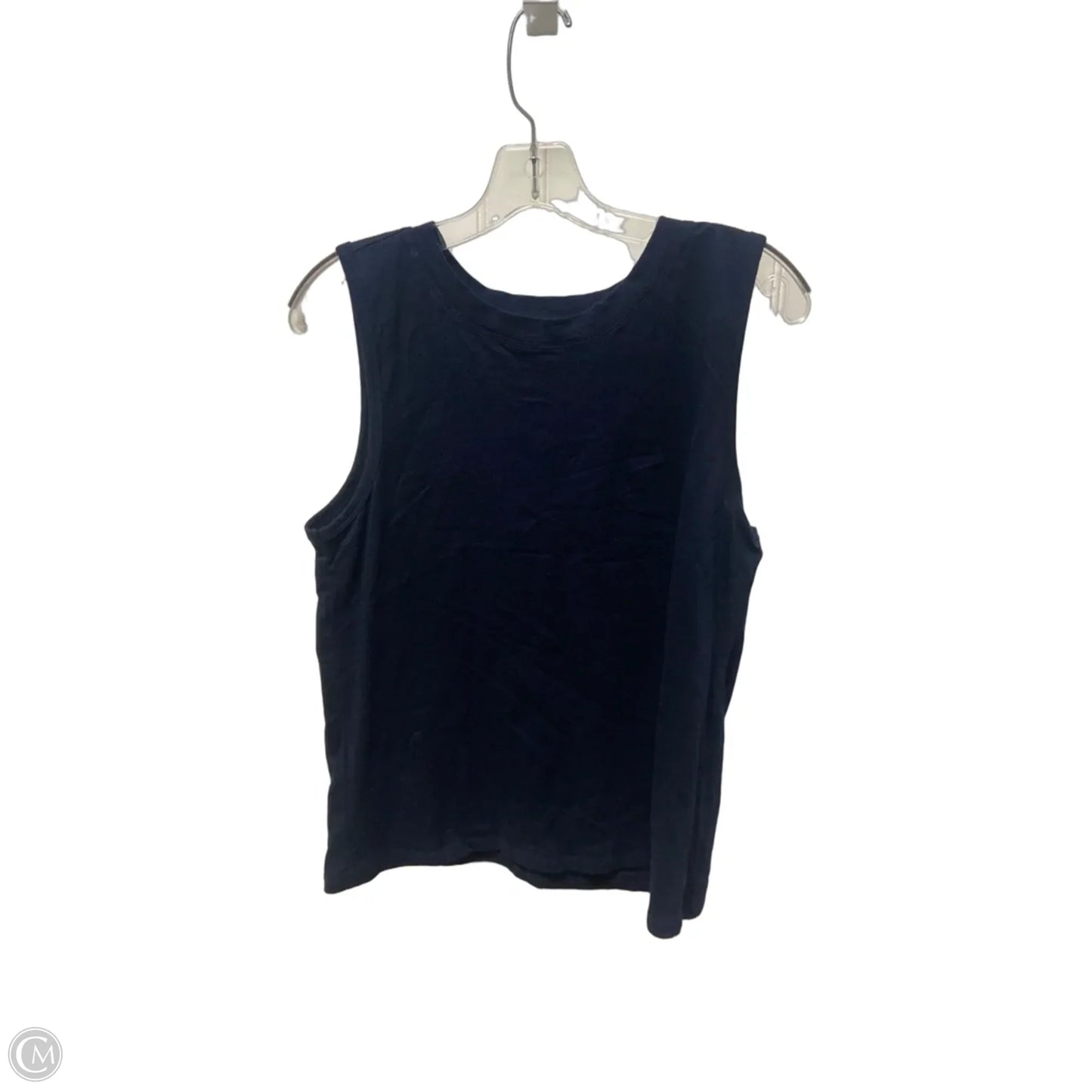 Top Sleeveless Basic By Loft In Navy, Size: L