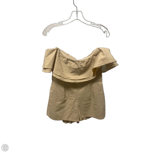 Romper By Windsor In Beige, Size: M