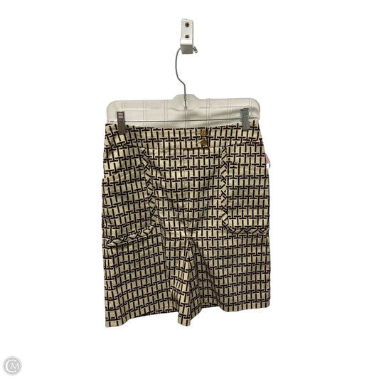 Skirt Designer By Tory Burch In Beige, Size: 2