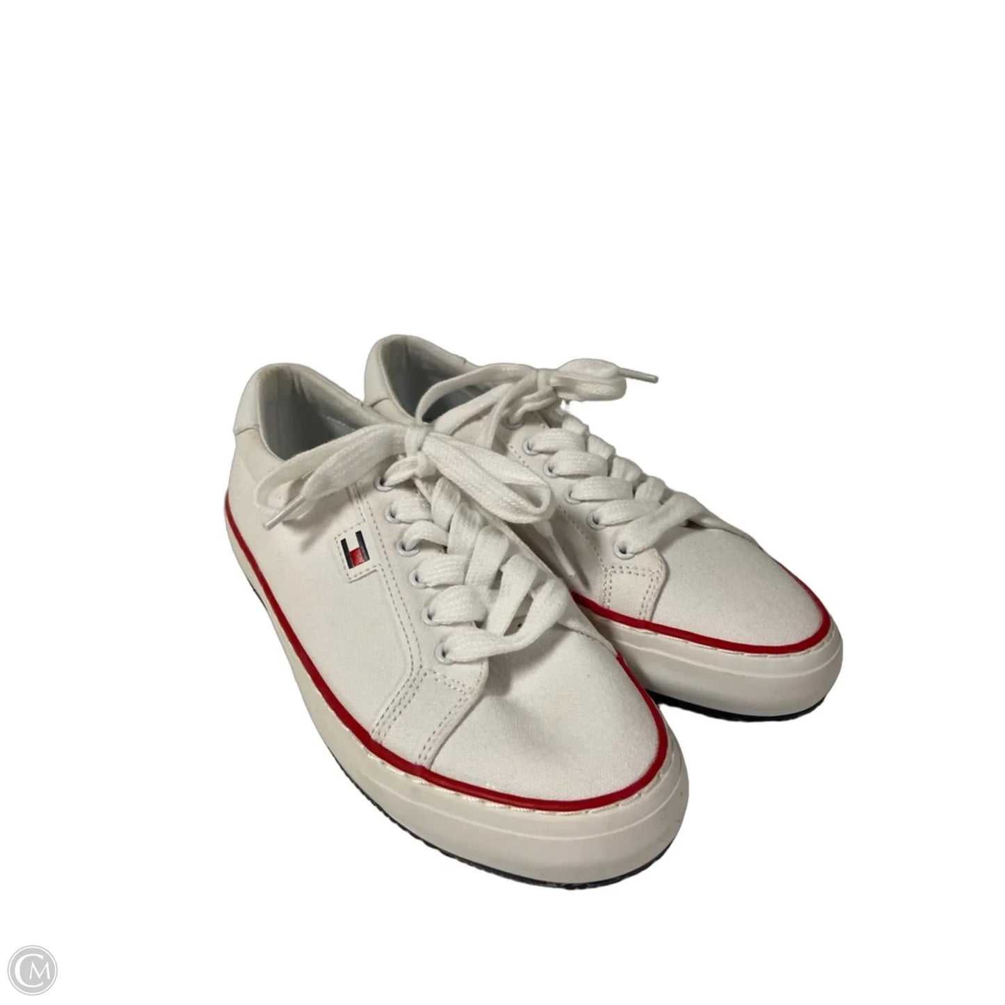 Shoes Sneakers By Tommy Hilfiger In White, Size: 7.5