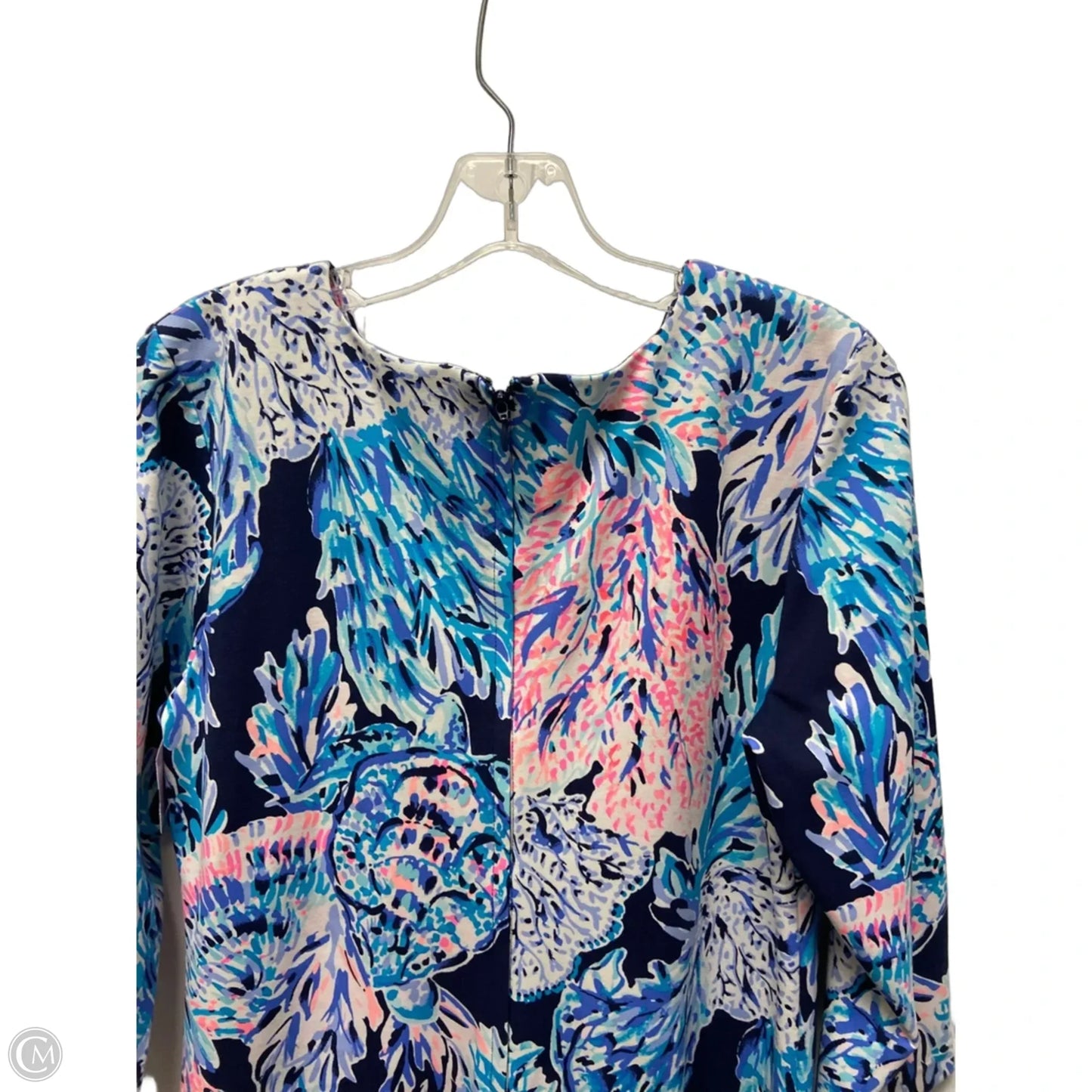 Dress Designer By Lilly Pulitzer In Blue & Pink, Size: L
