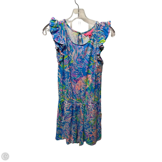 Romper Designer By Lilly Pulitzer In Multi-colored, Size: S