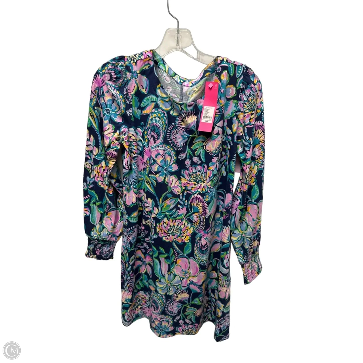 Dress Designer By Lilly Pulitzer In Blue & Purple, Size: S
