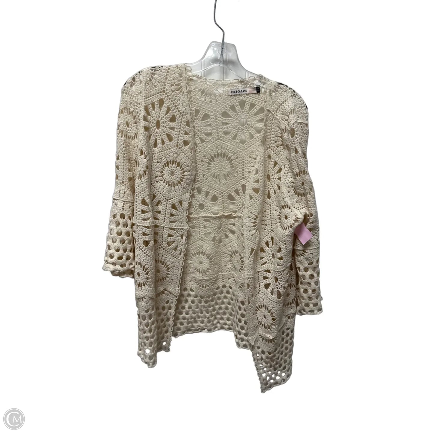 Shawl By Clothes Mentor In Beige, Size: S