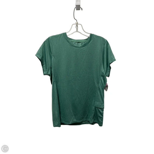 Athletic Top Short Sleeve By Clothes Mentor In Green, Size: M