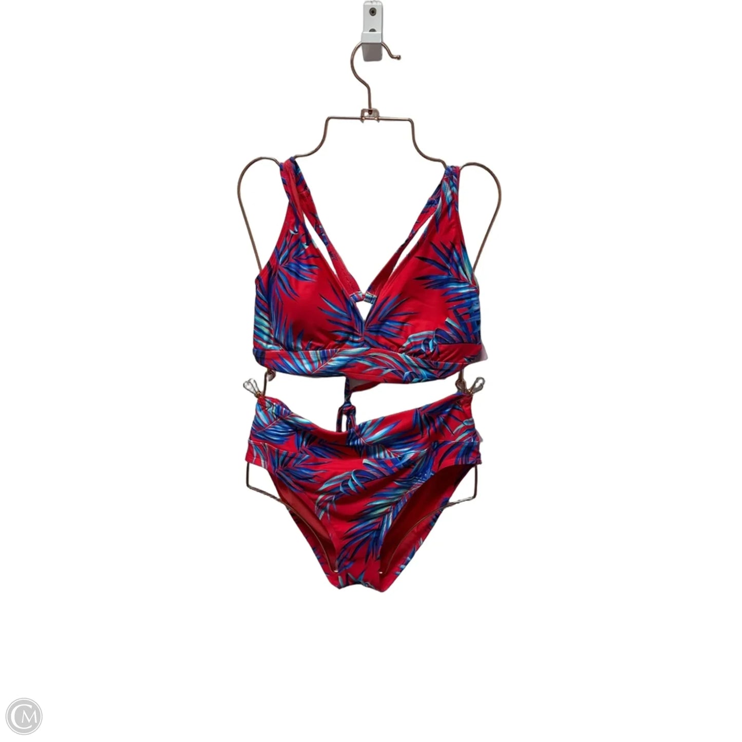 Swimsuit 2pc By Cmc In Red, Size: Xl