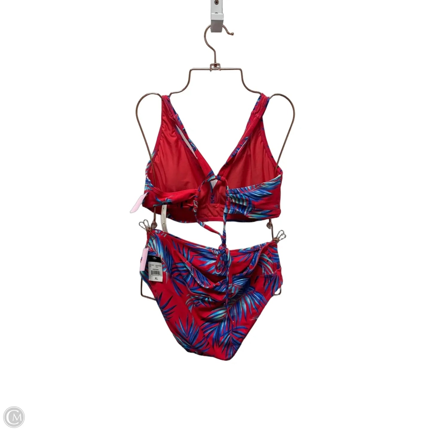 Swimsuit 2pc By Cmc In Red, Size: Xl