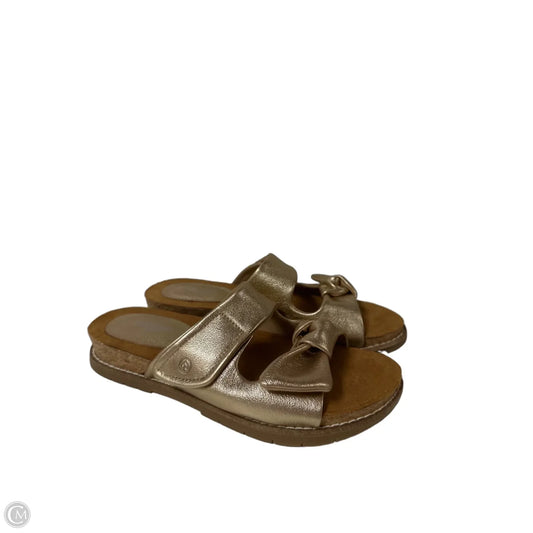 Sandals Flats By Rockport In Gold, Size: 7