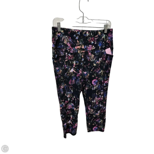 Athletic Leggings Capris By Rbx In Purple, Size: L