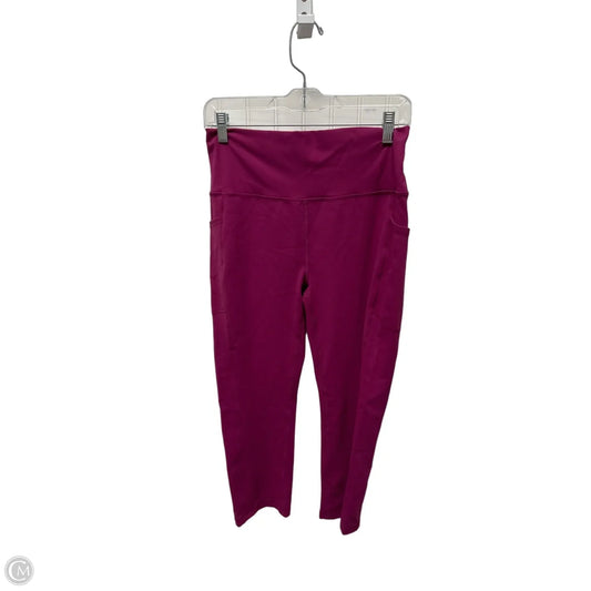 Athletic Leggings Capris By Rbx In Purple, Size: L