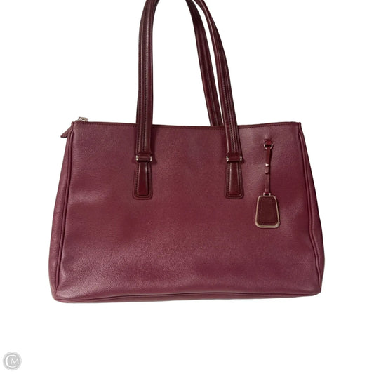 Handbag Designer By Tumi, Size: Large