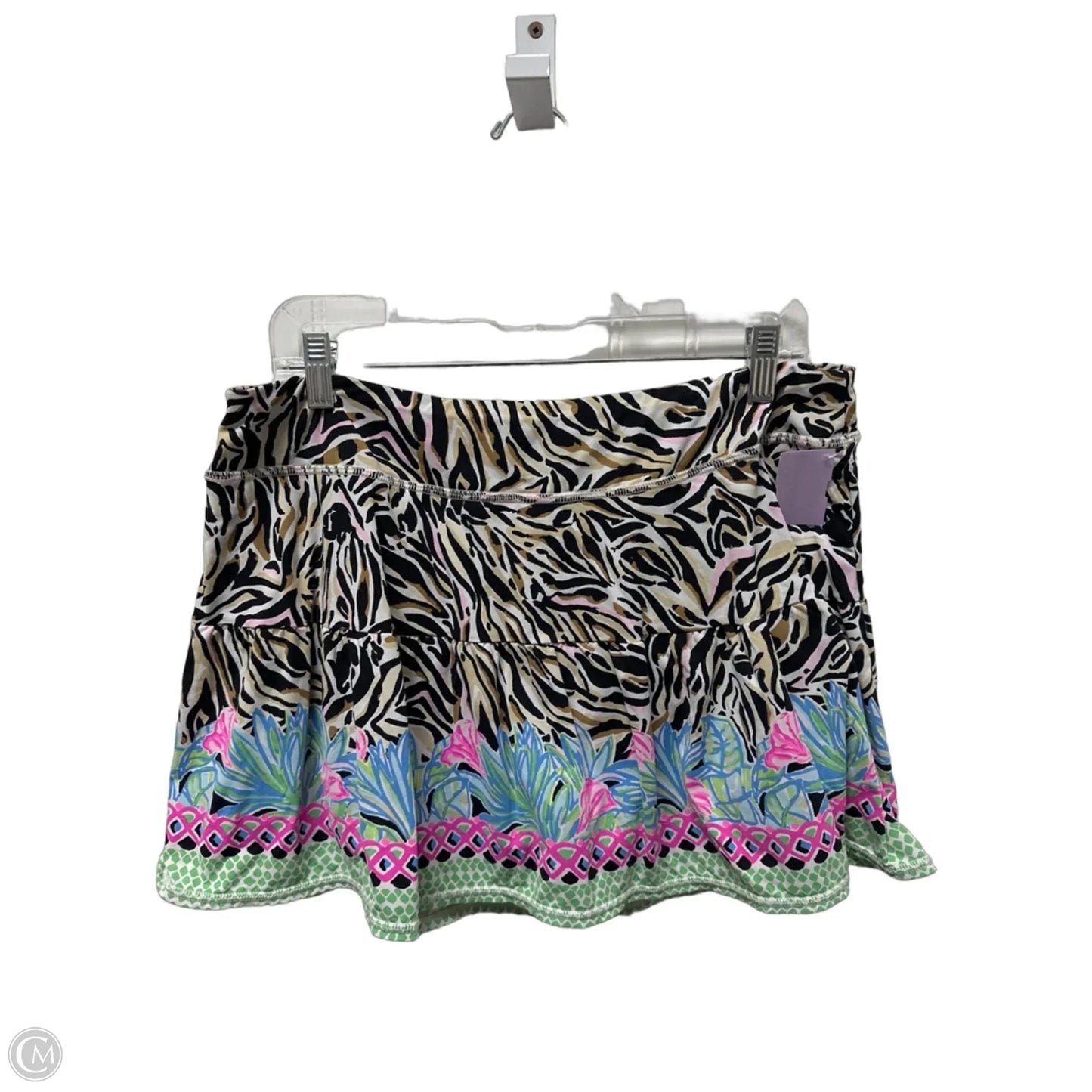 Skort Designer By Lilly Pulitzer In Animal Print, Size: Xl