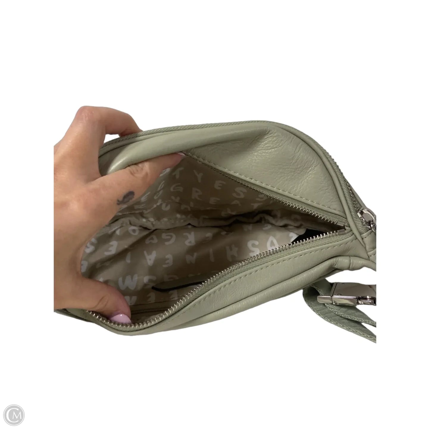 Belt Bag Leather By Aimee Kestenberg, Size: Medium