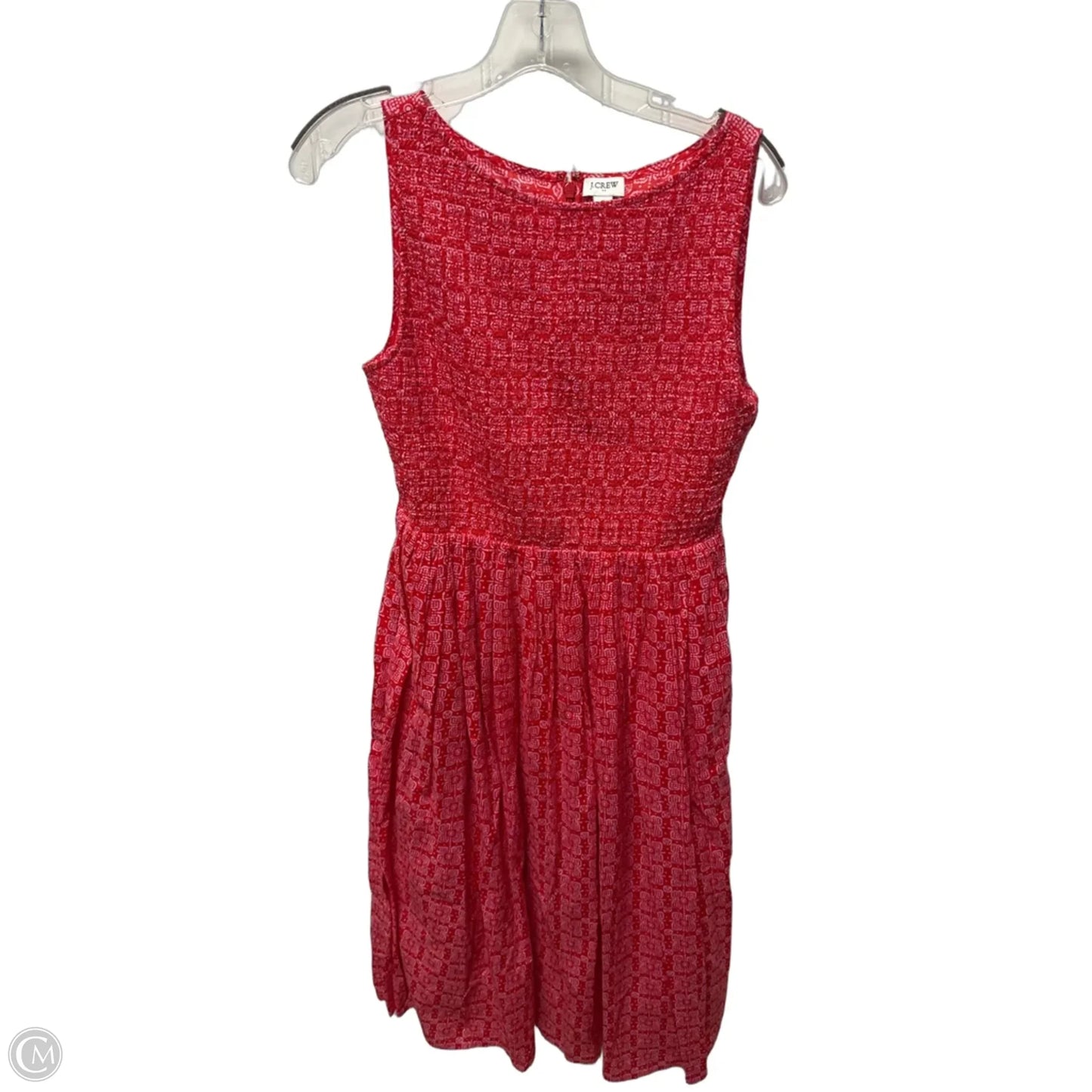 Dress Casual Maxi By J. Crew In Red, Size: S
