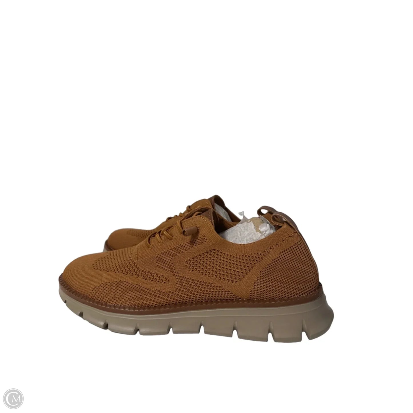 Shoes Flats By Clothes Mentor In Tan, Size: 9.5