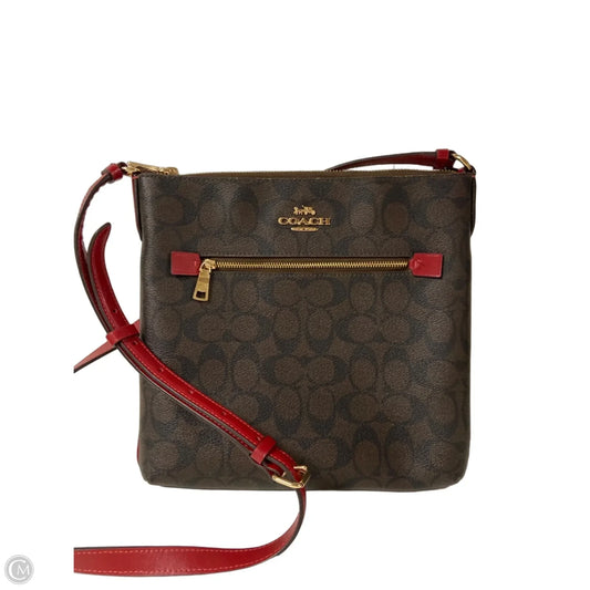 Crossbody Designer By Coach, Size: Medium