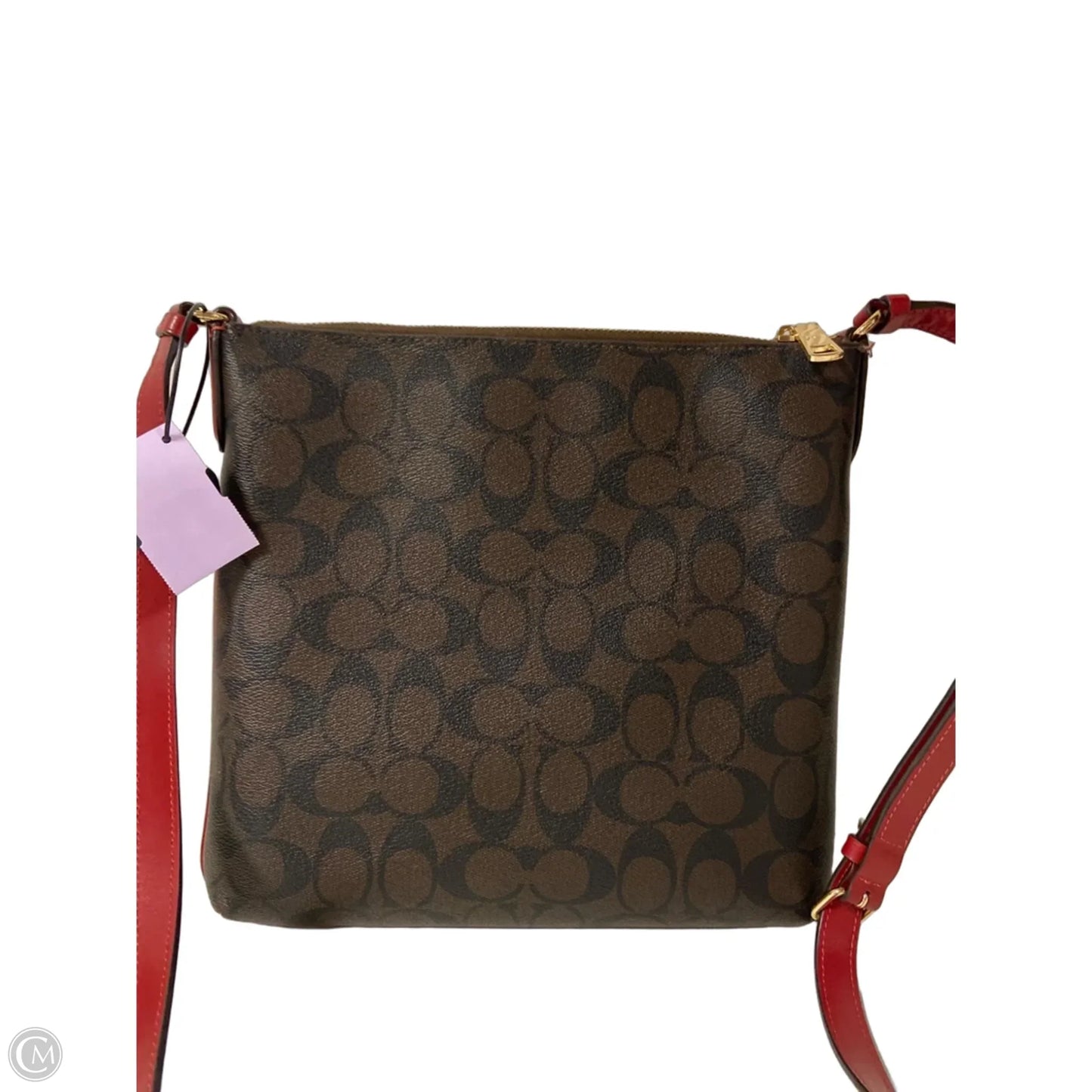 Crossbody Designer By Coach, Size: Medium